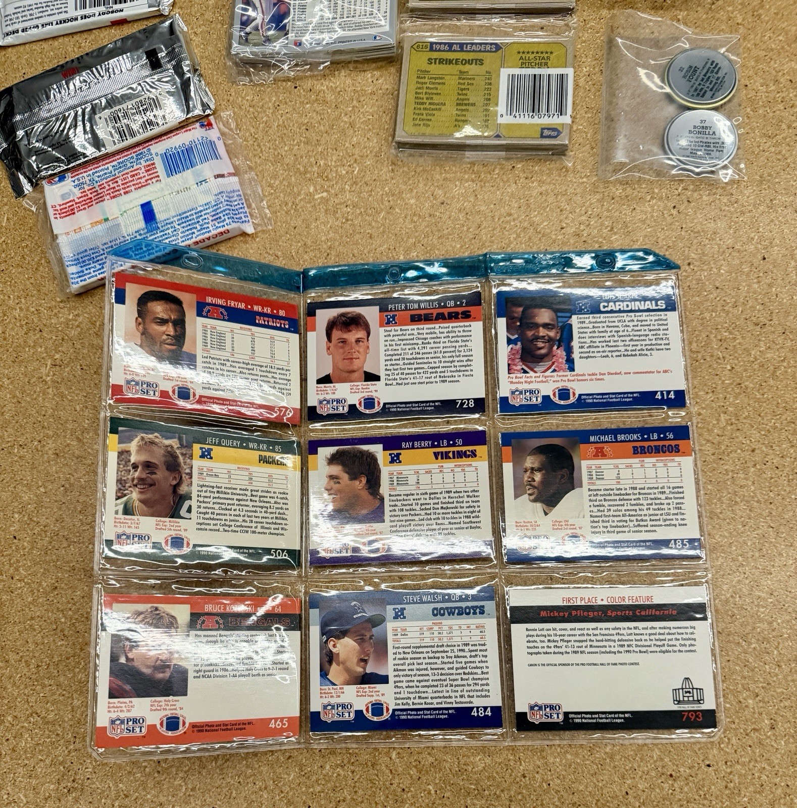 Sports Comics & Coins Collection Lot #1 Football Hockey Baseball Coins Angelus