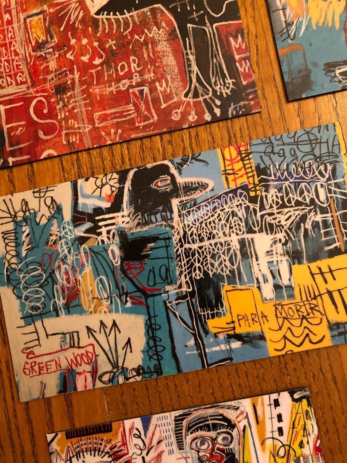 Basquiat fridge magnets modern art graffiti Jean-michel Basquiat New York nyc