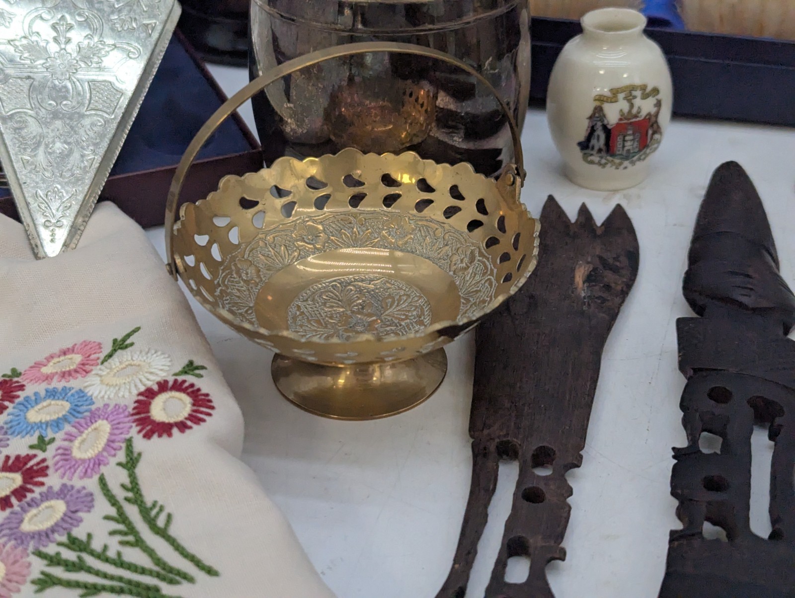 Vintage Collectables Job Lot Mixed Kitchenware Silver Plate Decorative A83 Y48