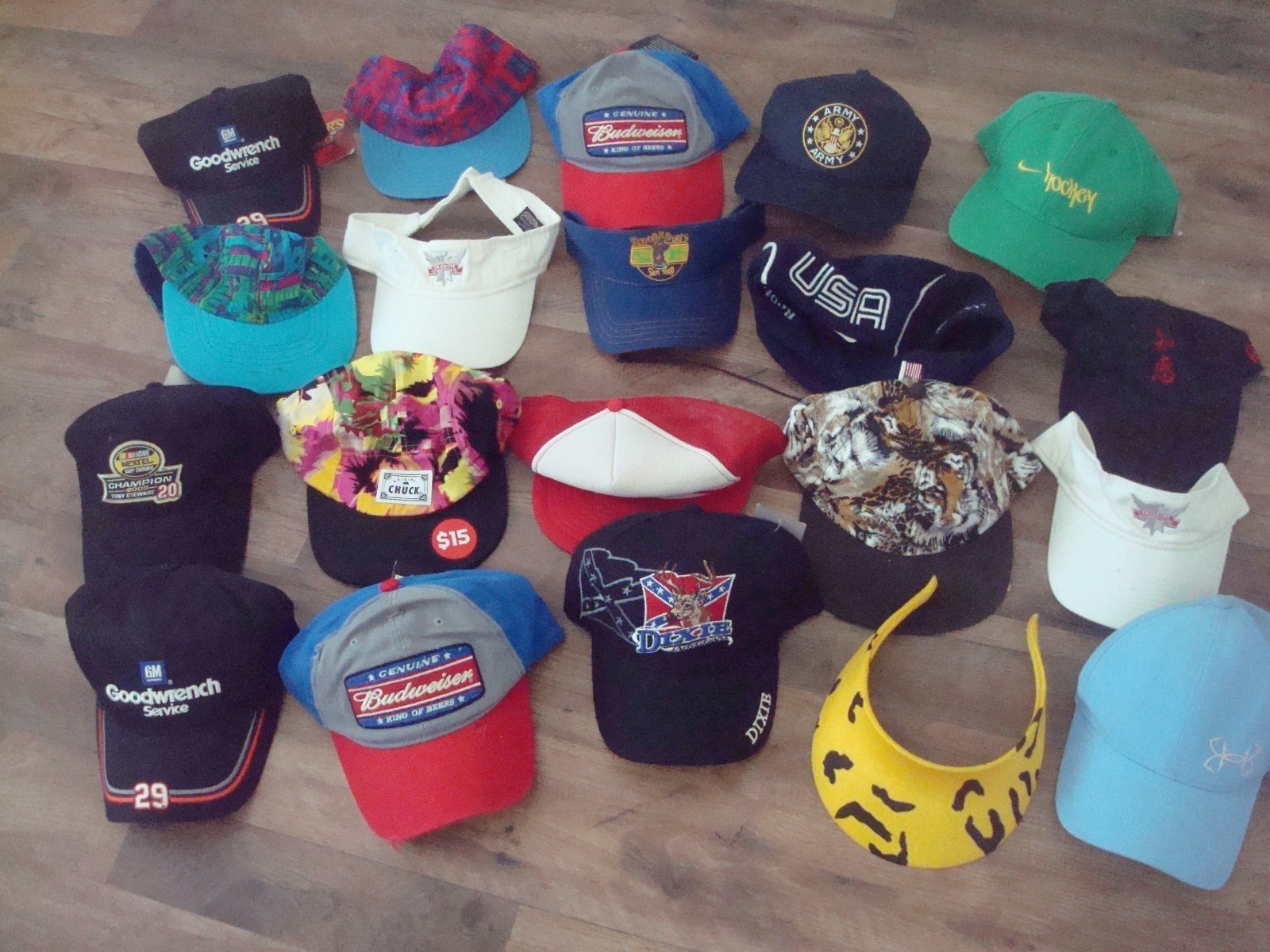 20 NASCAR OLYMPIC RARE SPORTS STRAPBACK 90S WHOLESALE LOT HATS VINTAGE HAT CAP