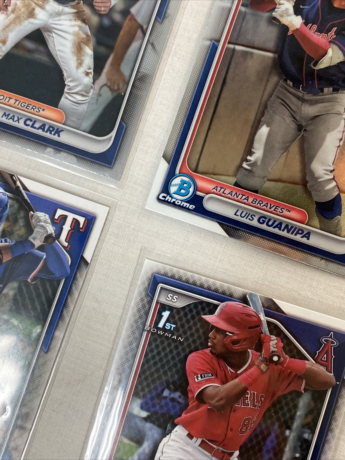 2024 1st Bowman Chrome + Mega Box & Paper Lot Of 28 Prospects