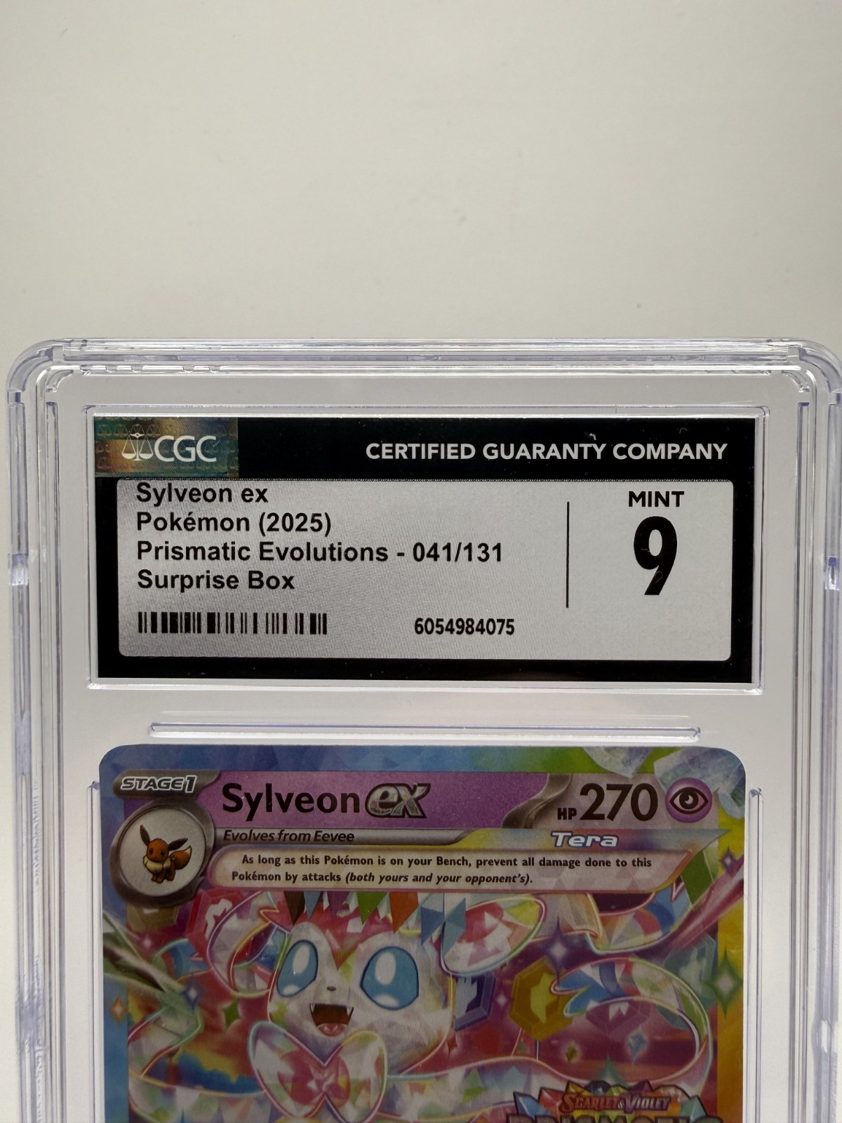 Leafeon 006/131, Sylveon 041/131, Glaceon 026/131 CGC MINT 9