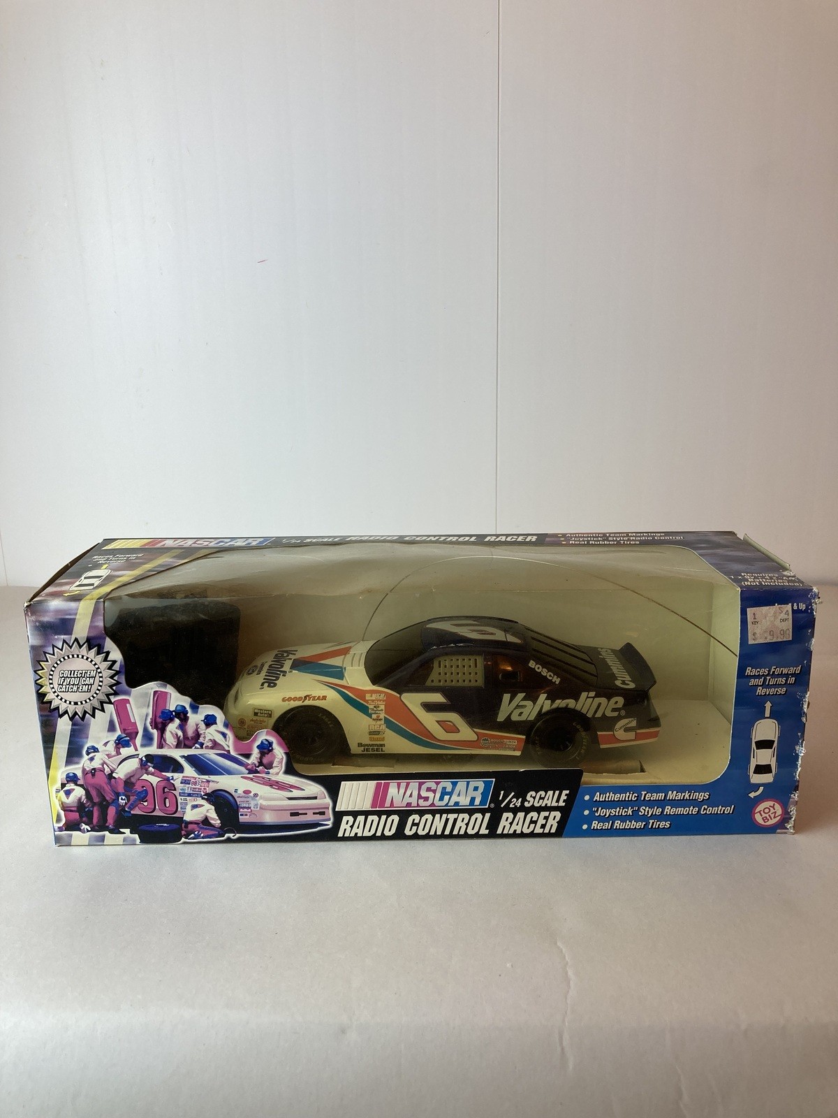 NASCAR radio-control car, boxed