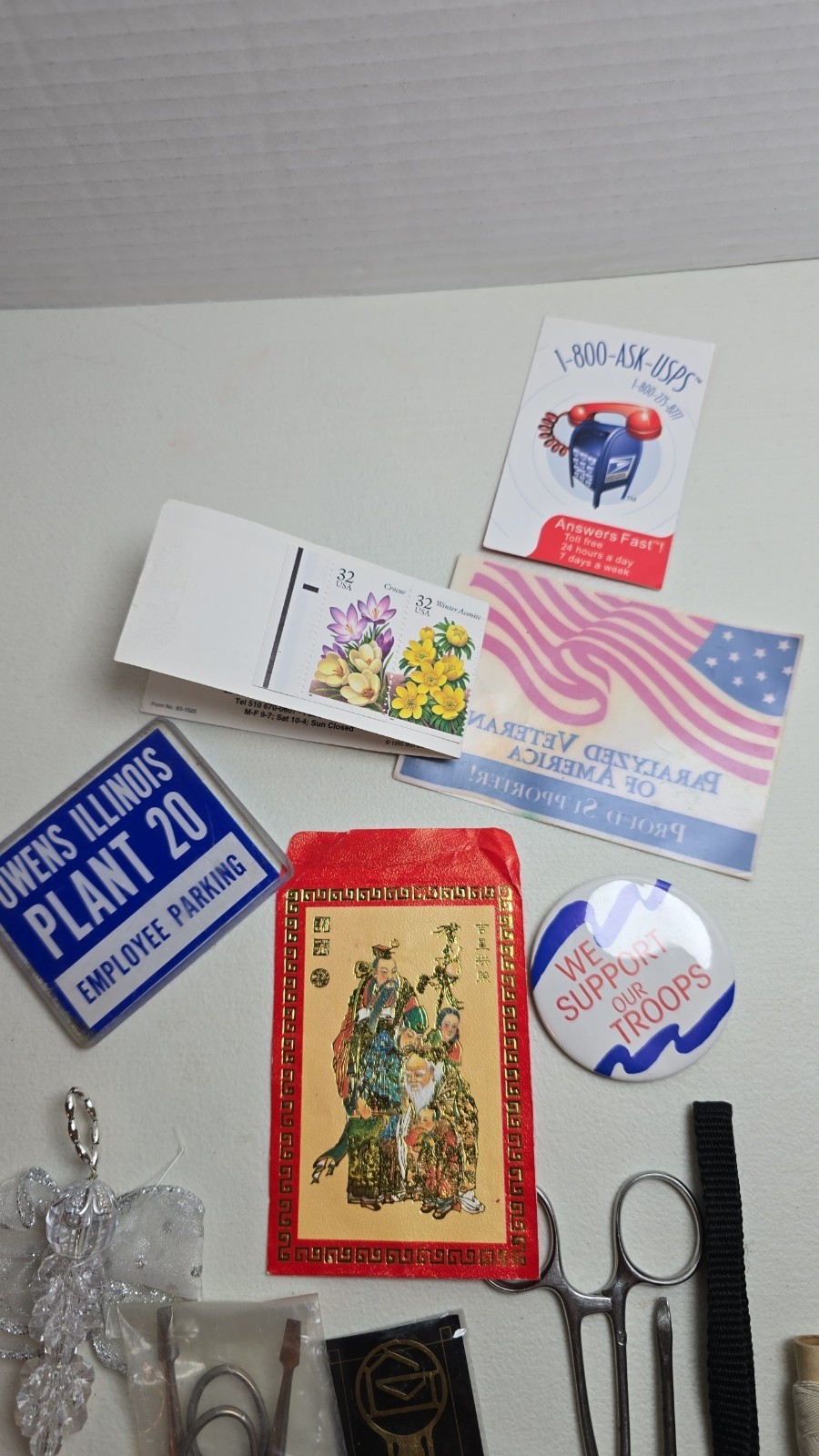 Junk Drawer Lot Of Vintage Items -1990s
