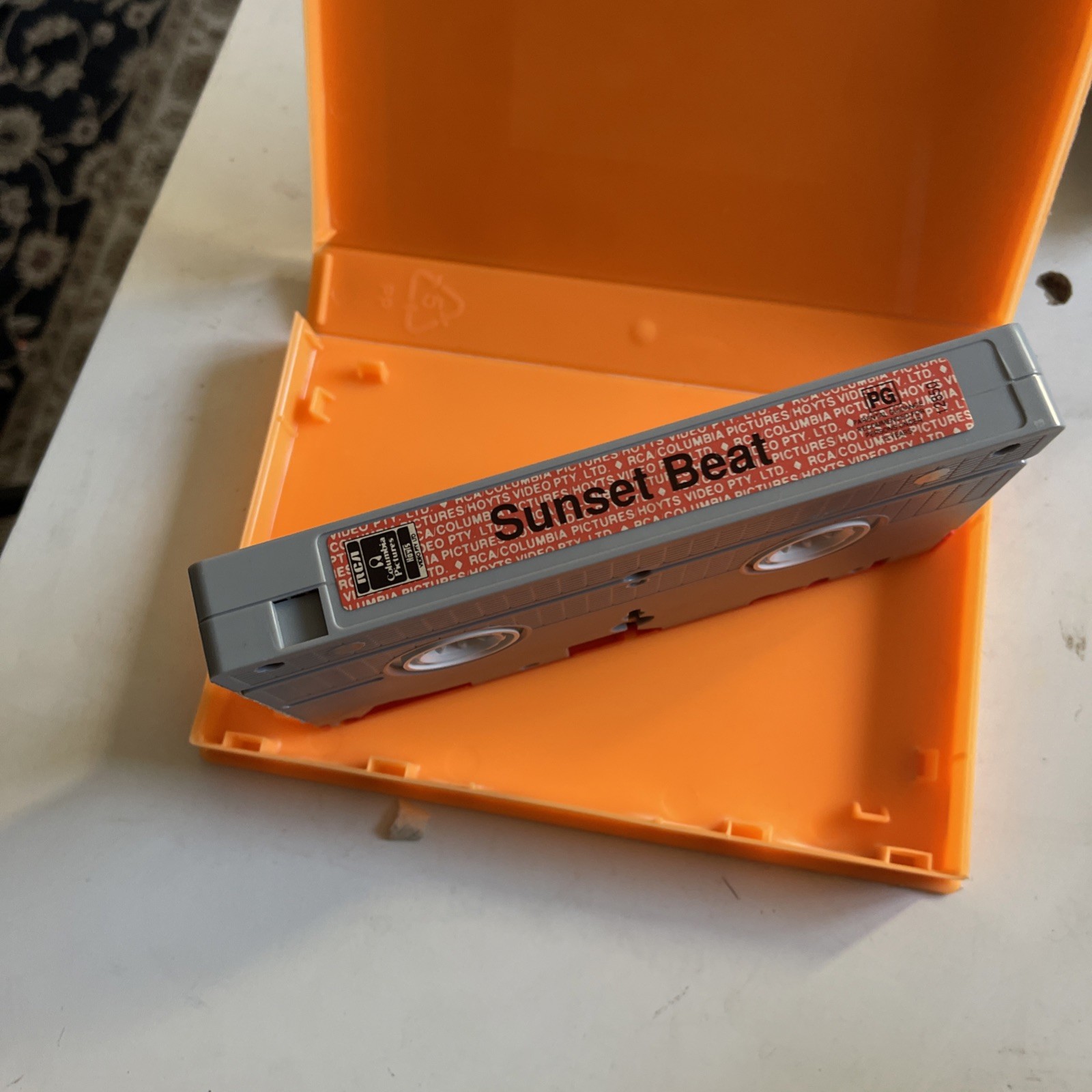 VHS TAPE Sunset Beat PAL George Clooney, Erik King Big Box RARE