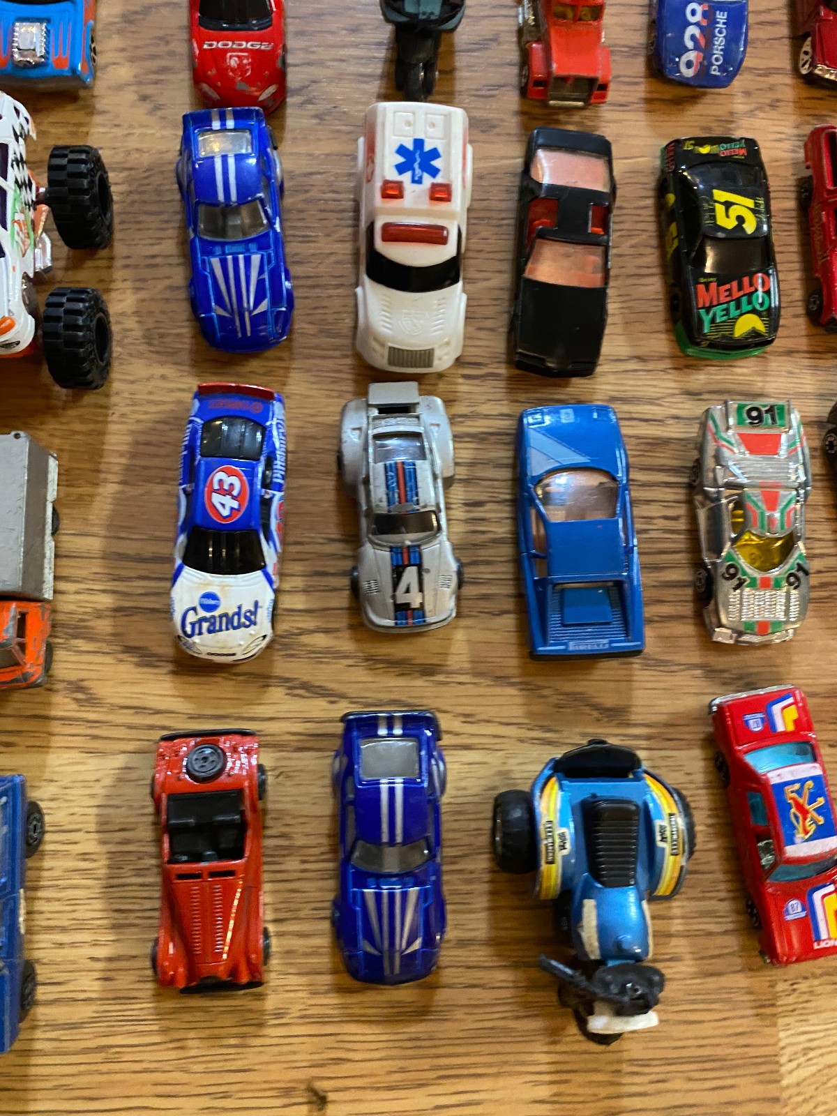 Random Junk Drawer Toy Car Cars Trucks Cycles Diecast Nascar Huge Lot Collection