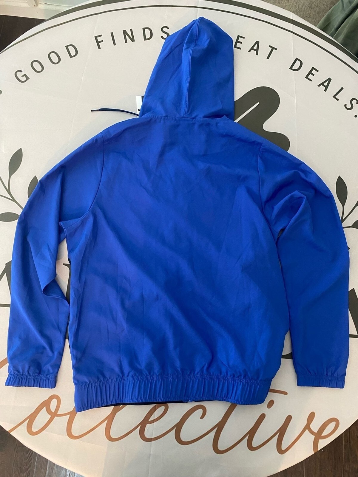NWT Reebok Men’s Full Zip Drawcord Adjustable