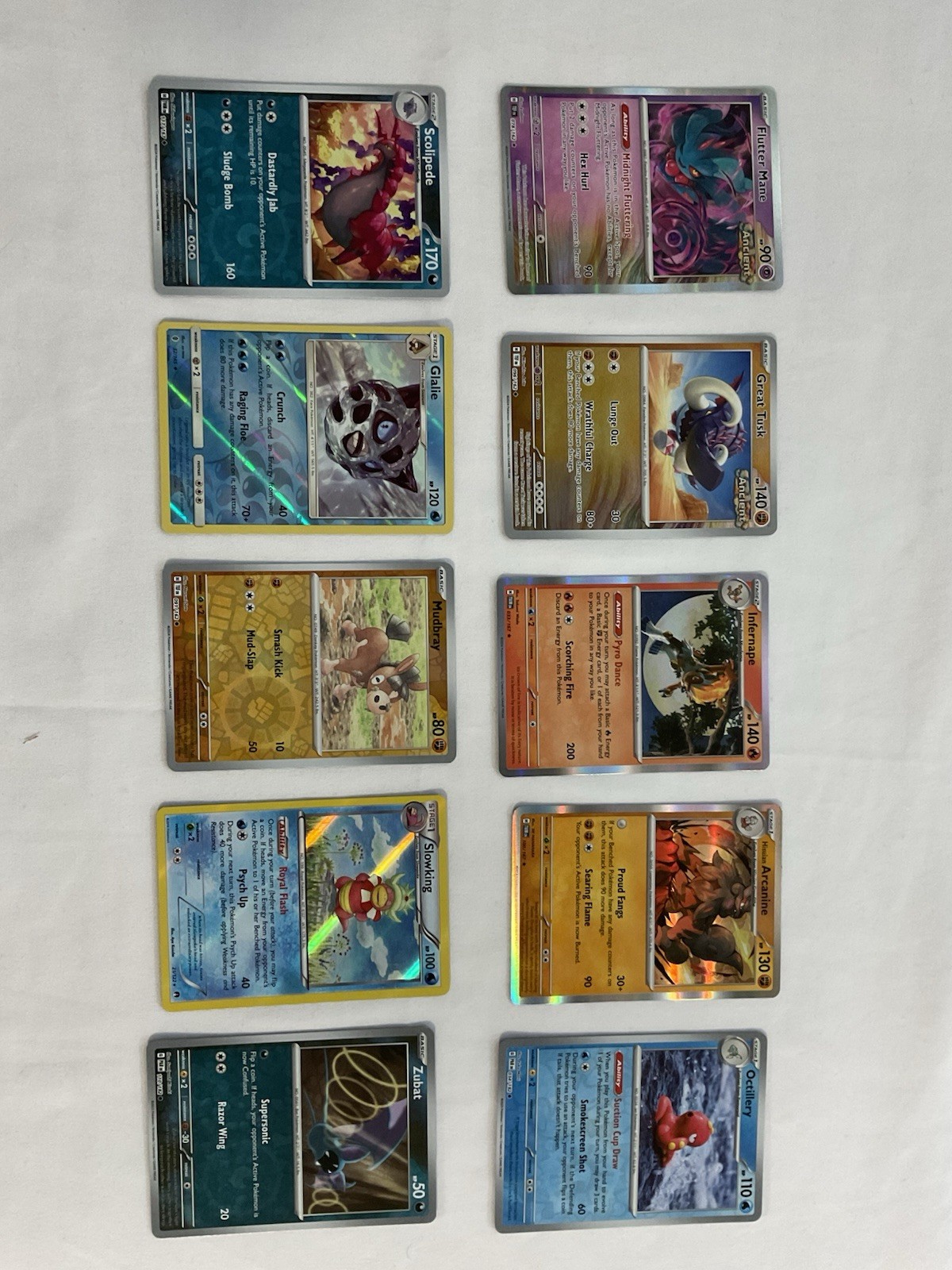 Pokémon TCG Cards, Set 1, Lot Of 265, NM/LP, Variety, Holo/Reverse, EX/V