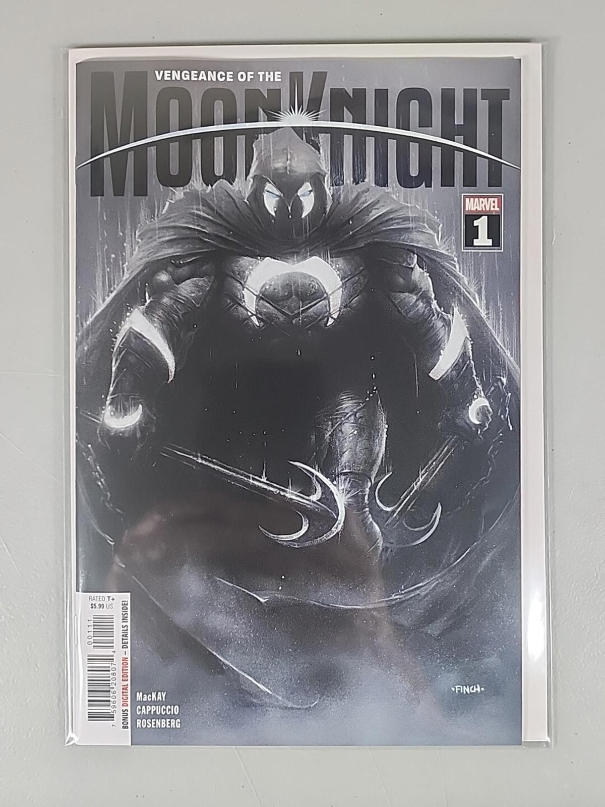VENGEANCE OF THE MOON KNIGHT #1 NM DAVID FINCH AVENGERS DISNEY+ MARVEL COMICS
