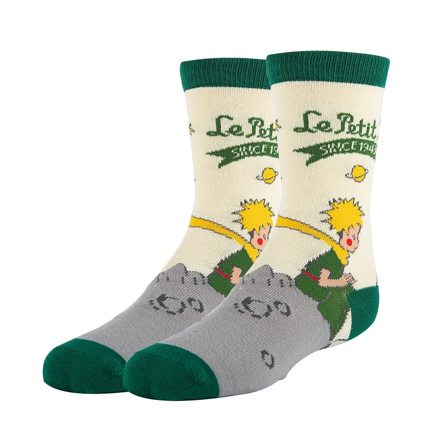 ooohyeah Kids The Little Prince Crazy Crew Socks – Silly Cotton Dress Socks