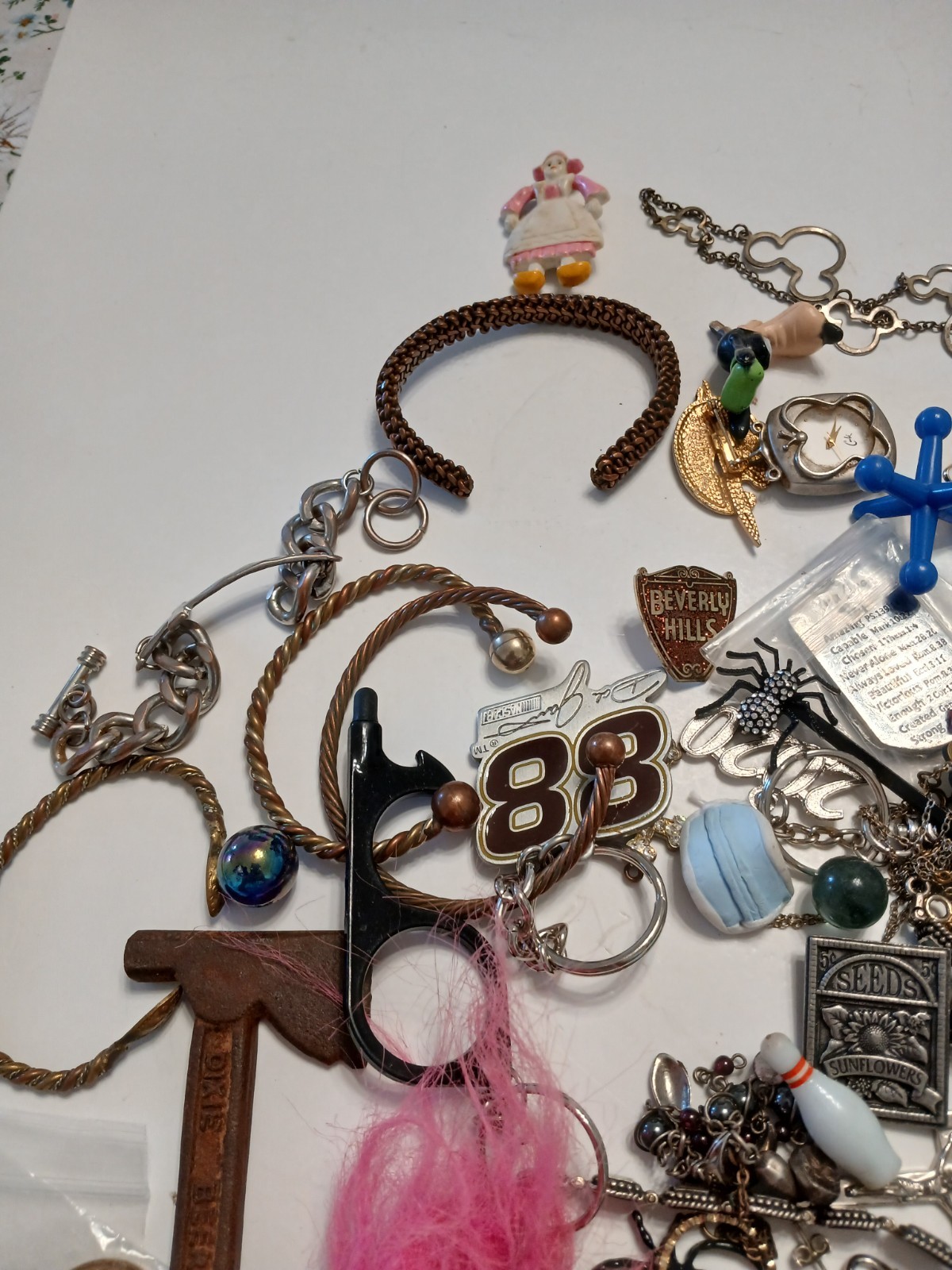 vintage estate junk drawer collection lot