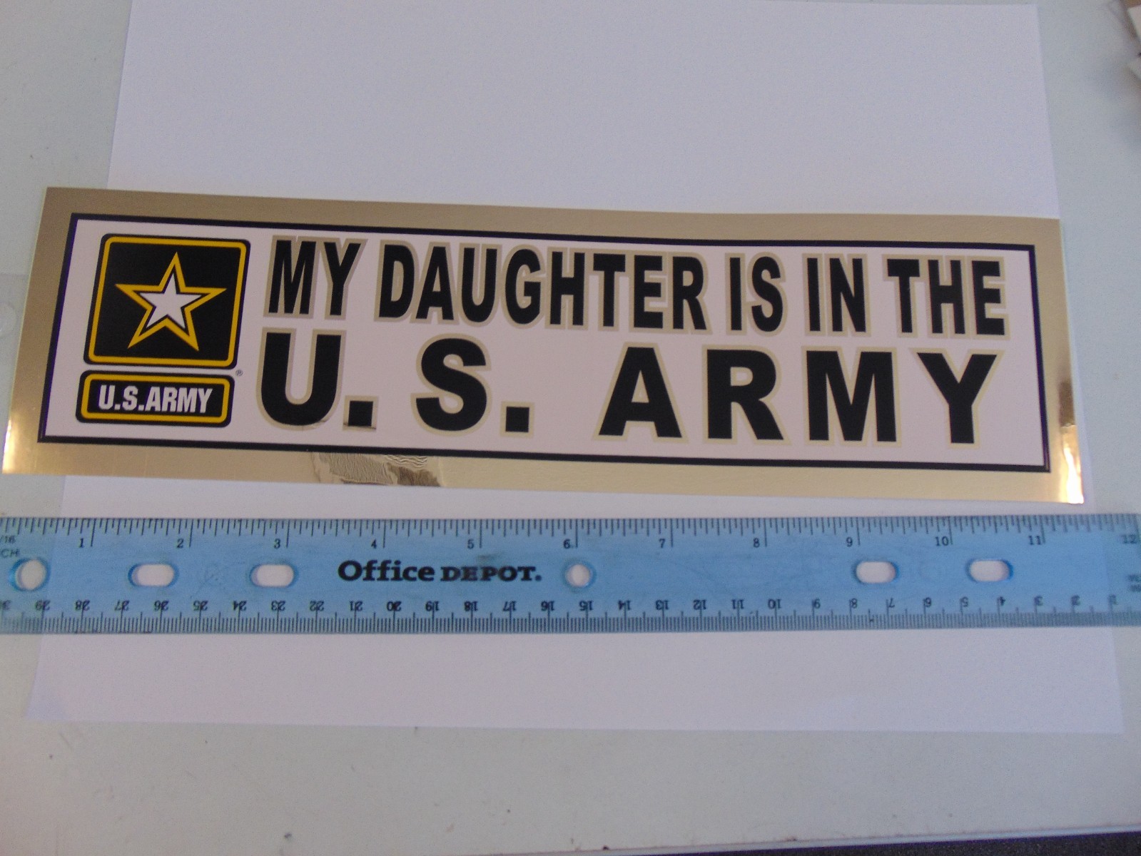 My Daughter is in the Army Bumper Sticker ONE DOLLAR $1.00 (WHAT!!) $1NATWCP