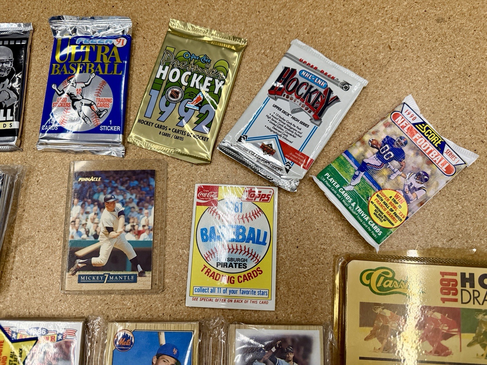 Sports Comics & Coins Collection Lot # 3 Football Hockey Baseball DC Marvel