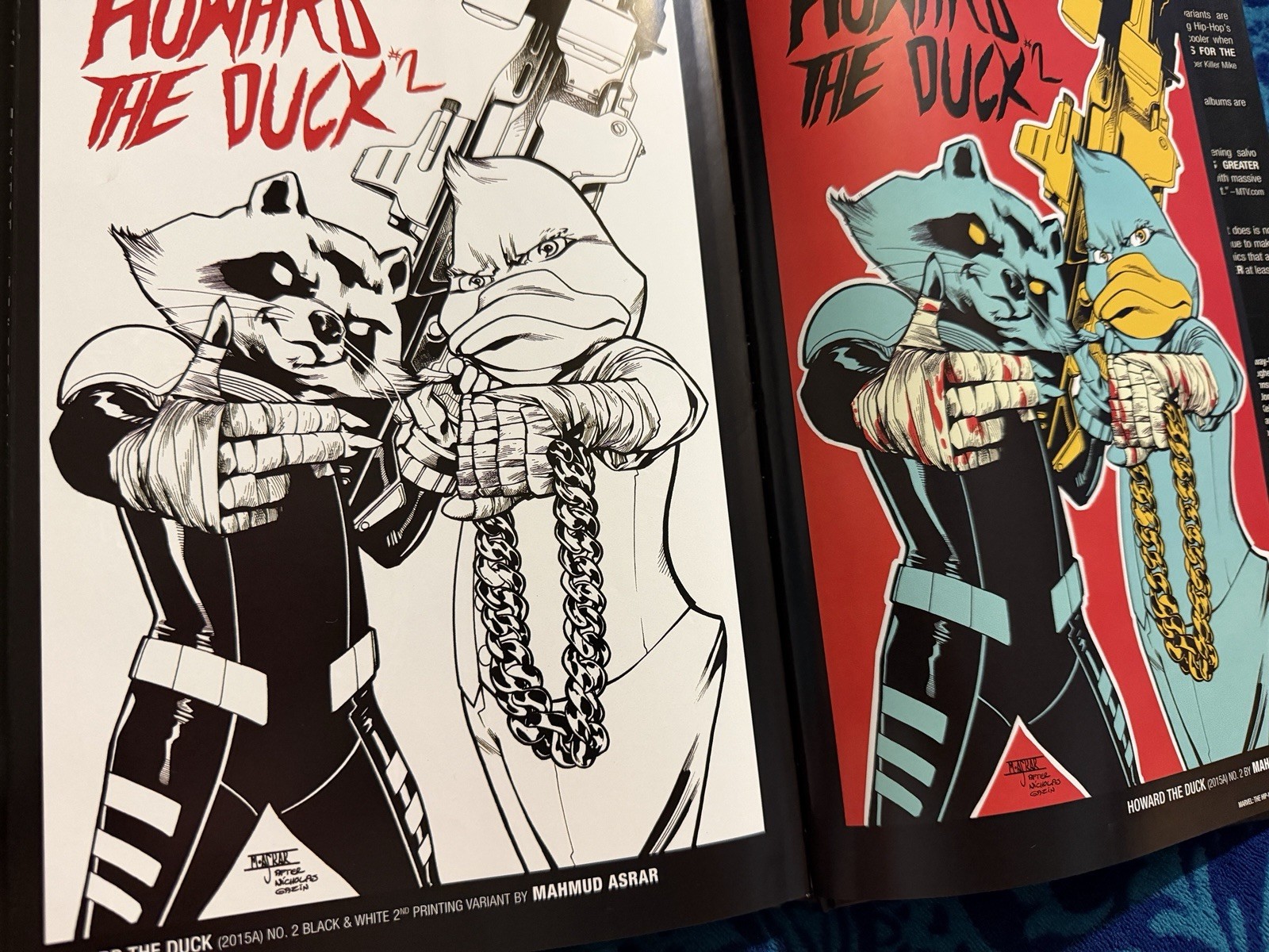 MARVEL “THE HIP-HOP COVERS” Volume 1 (Hardcover) Comic Book HC very nice RARE