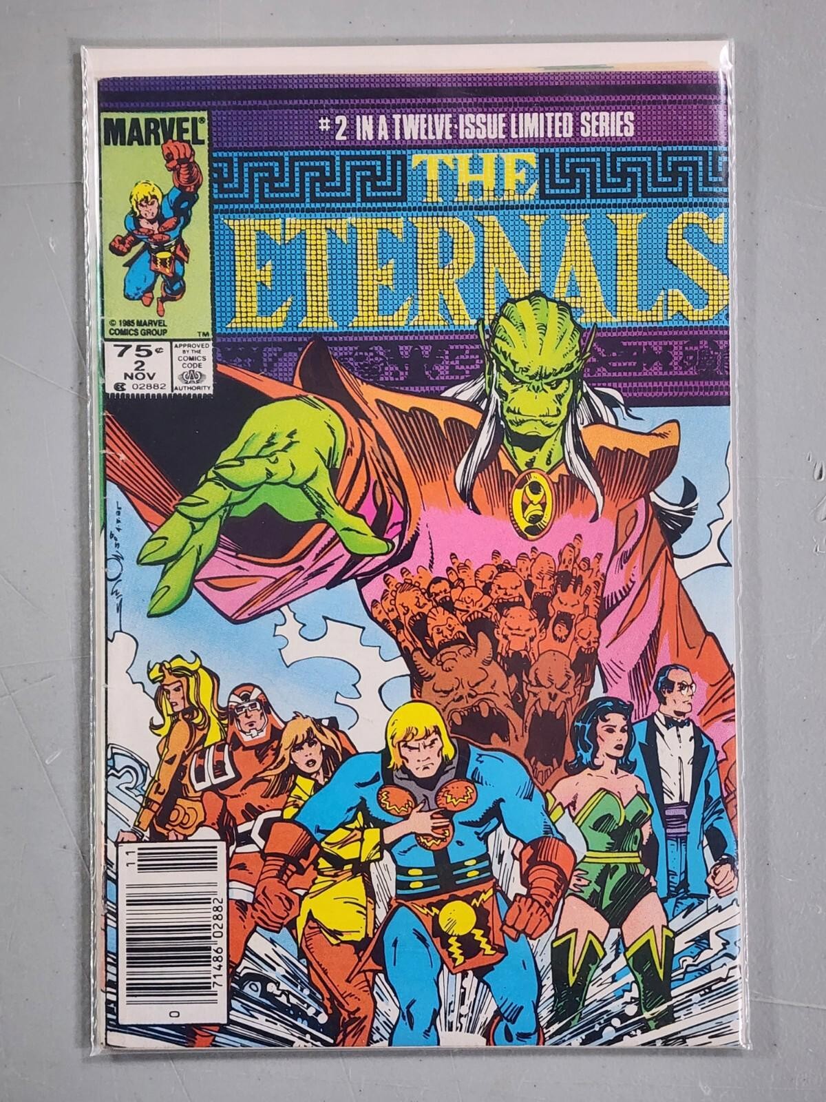 Eternals, The #1 NM & 2 Mid Grade NEWSSTAND of 12 Marvel 1985