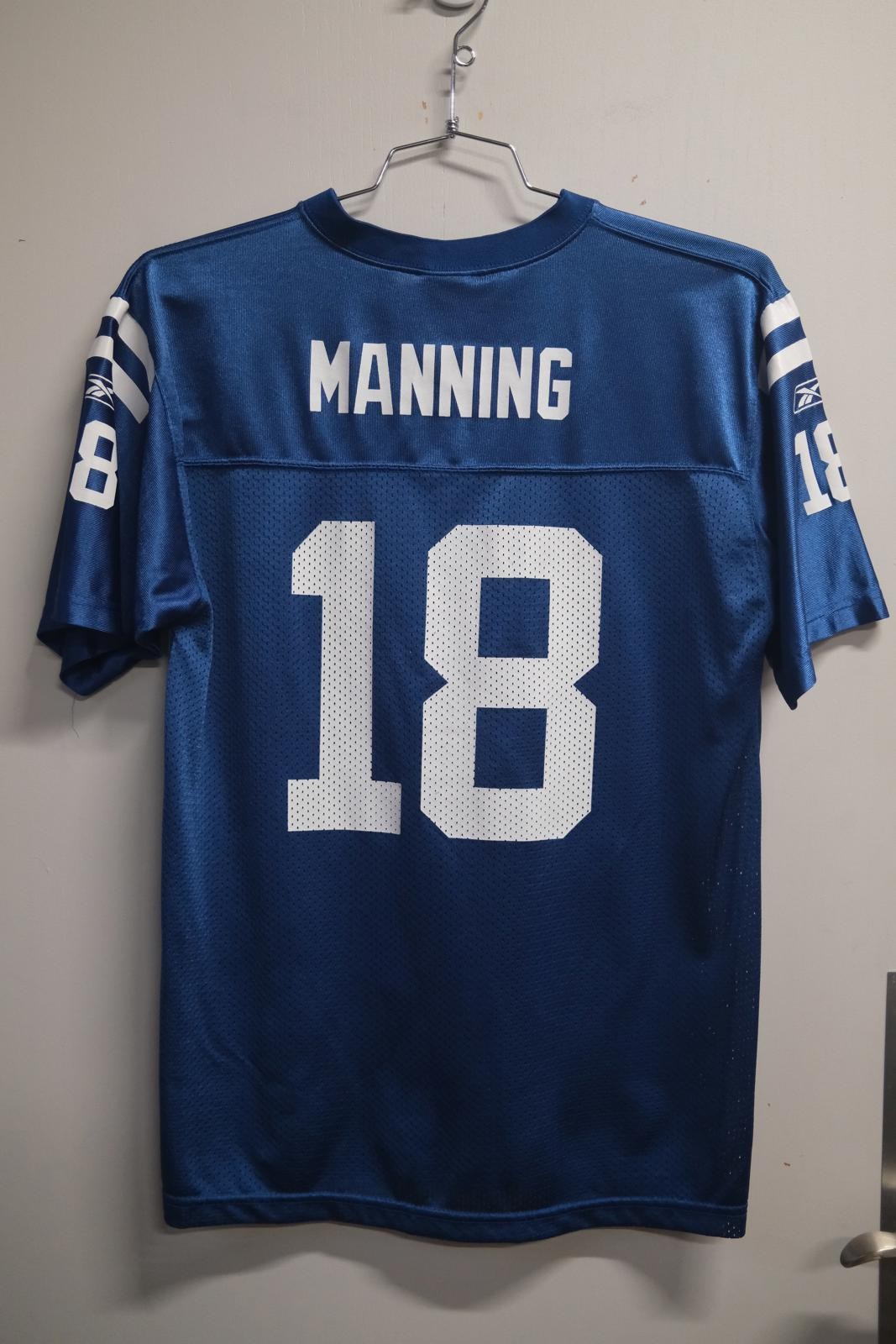 Reebok Indianapolis Colts Manning #18 Football Jersey
