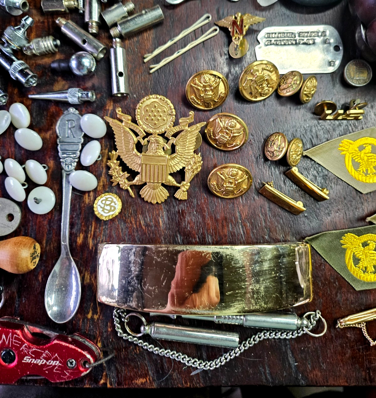 PREMIUM JUNK DRAWER Lot Trinket Smalls Vintage Knick Knacks Resale Tchotchkes
