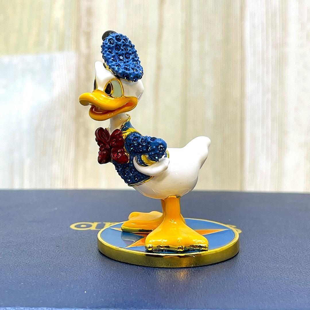 Donald Duck Figure Swarovski Metal Disney TDL Original 5.7cm Used