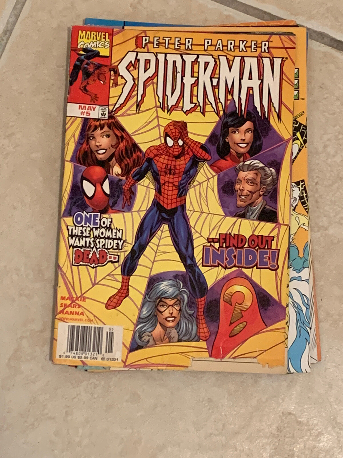 Junk Drawer Lot Of(11)Mixed Comic Books