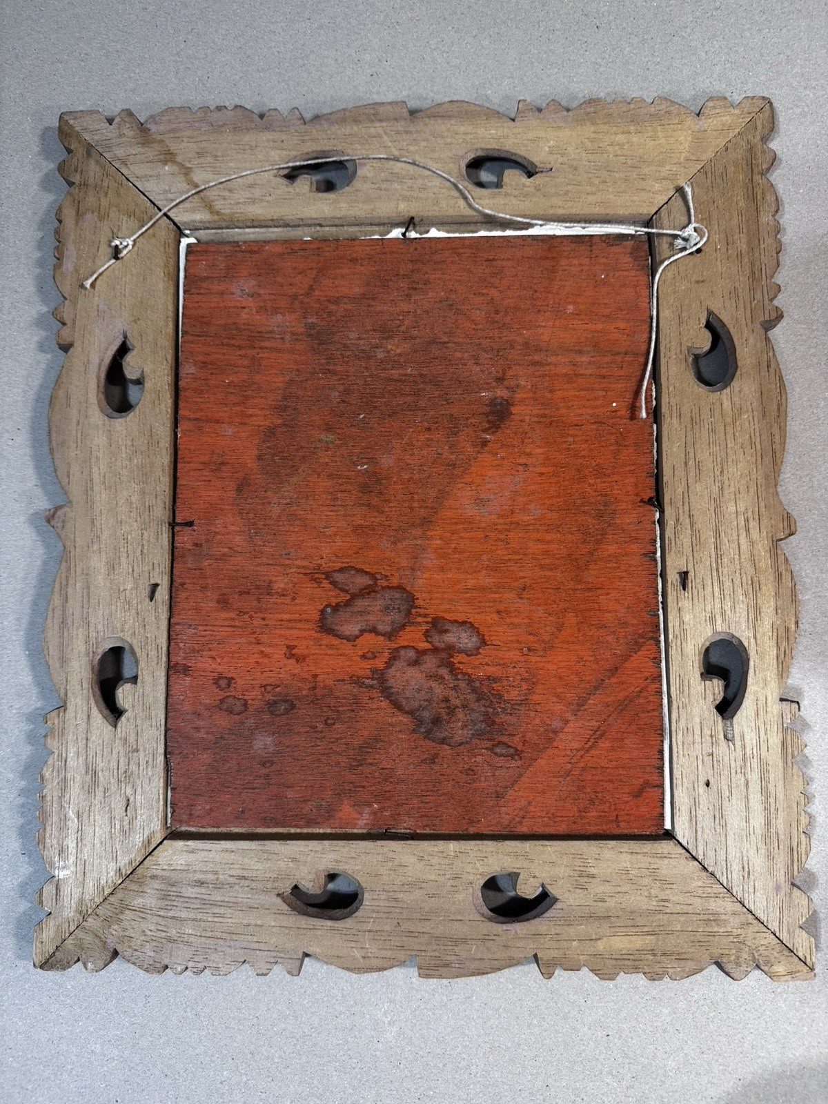 Miniature Framed Balinese Bali Traditional Painting