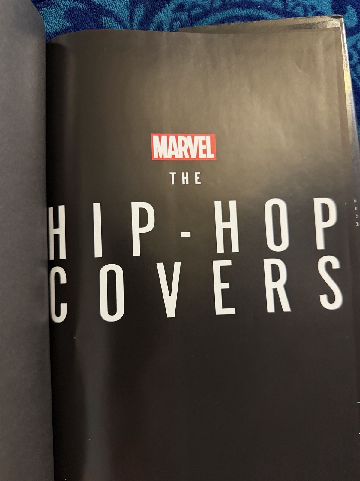 MARVEL “THE HIP-HOP COVERS” Volume 1 (Hardcover) Comic Book HC very nice RARE