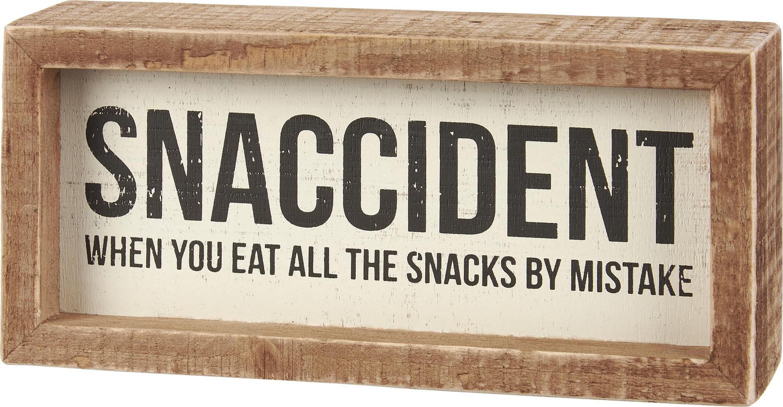 Inset Box Sign – Snaccident