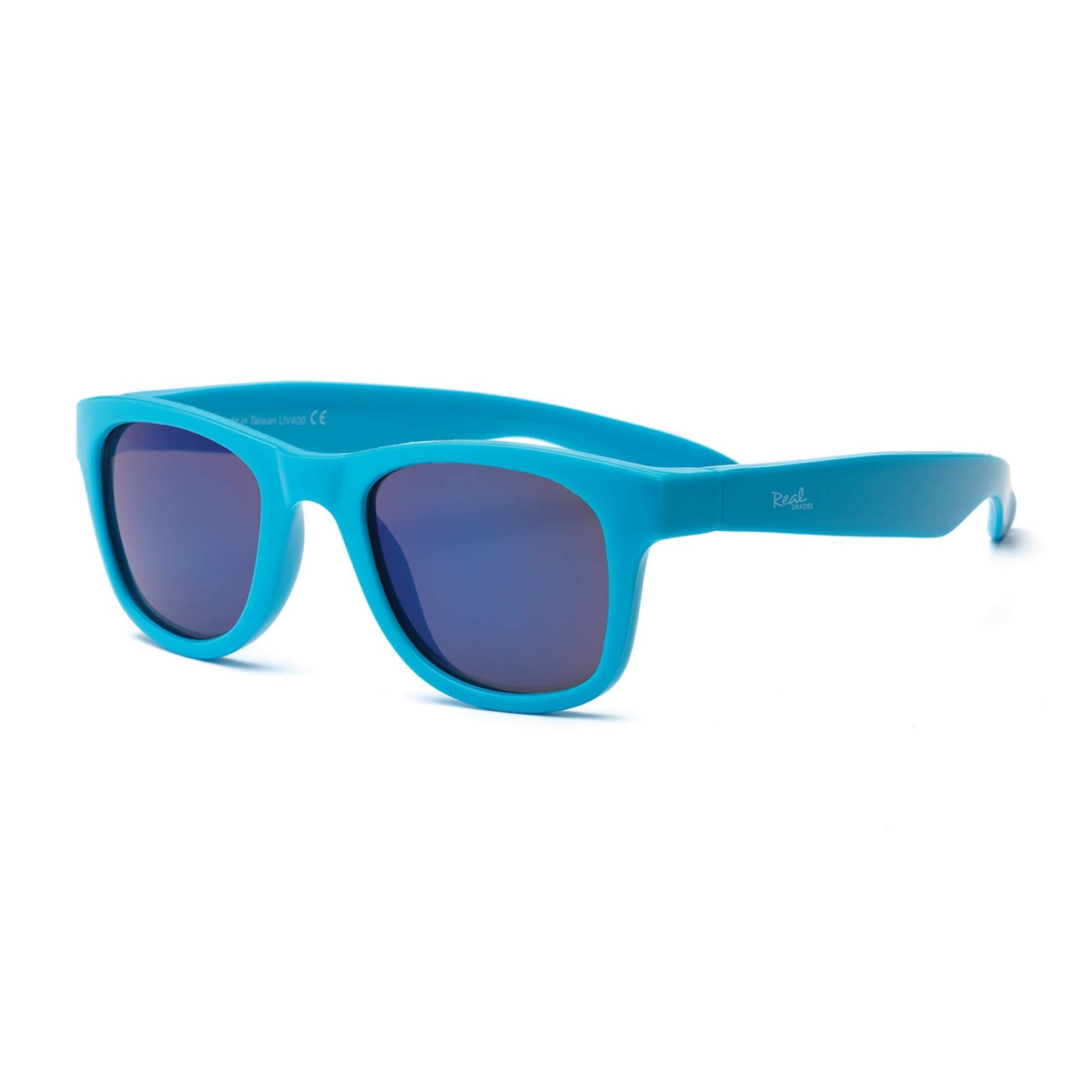 Real Shades Surf Sunglasses, Kids 4+, Neon Blue, UV Protection