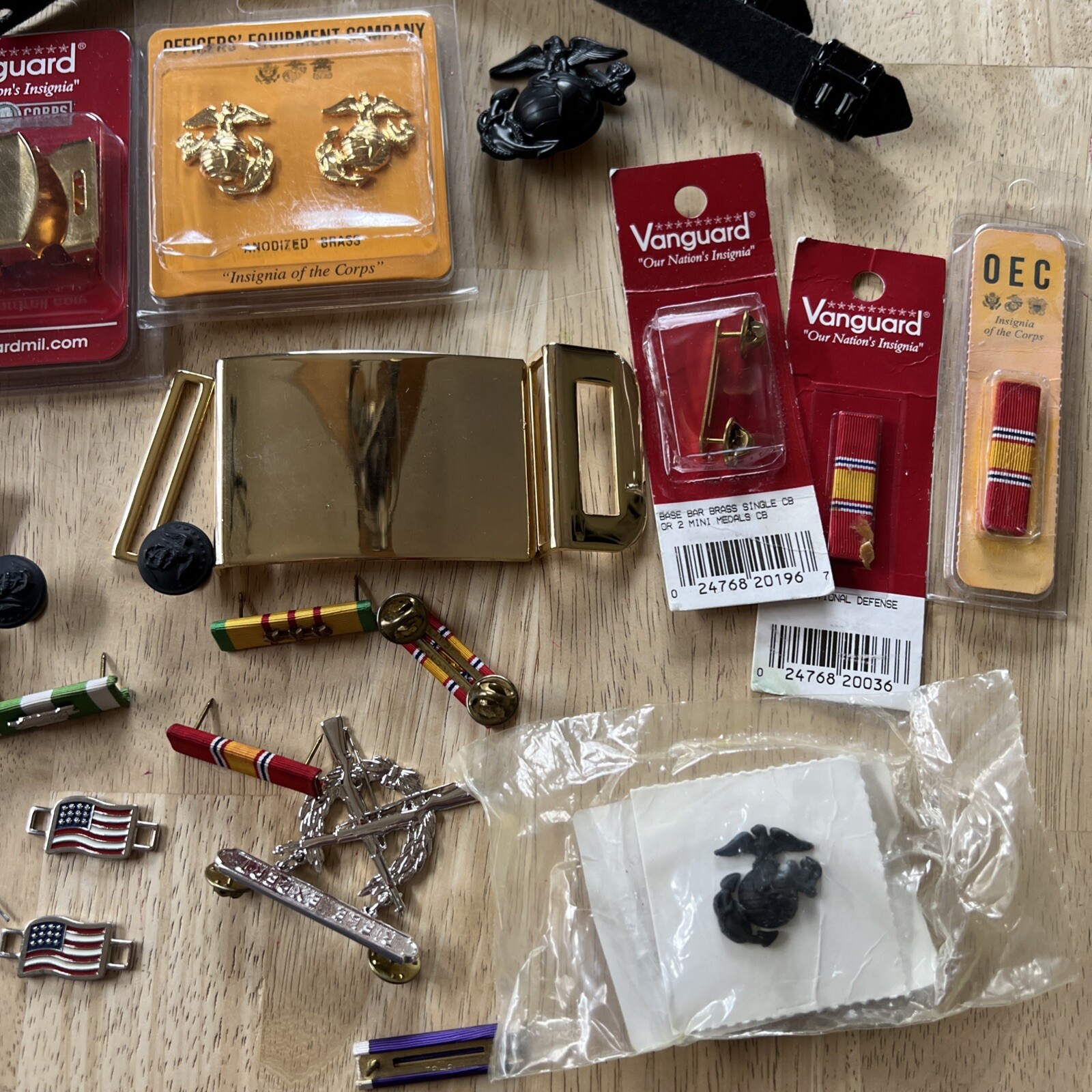 Vintage and modern assorted military items. Mostly New See description for more