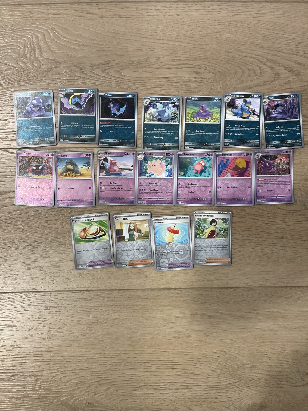 Pokemon 151 Holo and Reverse Lot Of 112( 25 Holos, 87 Reverse Holos) no dups