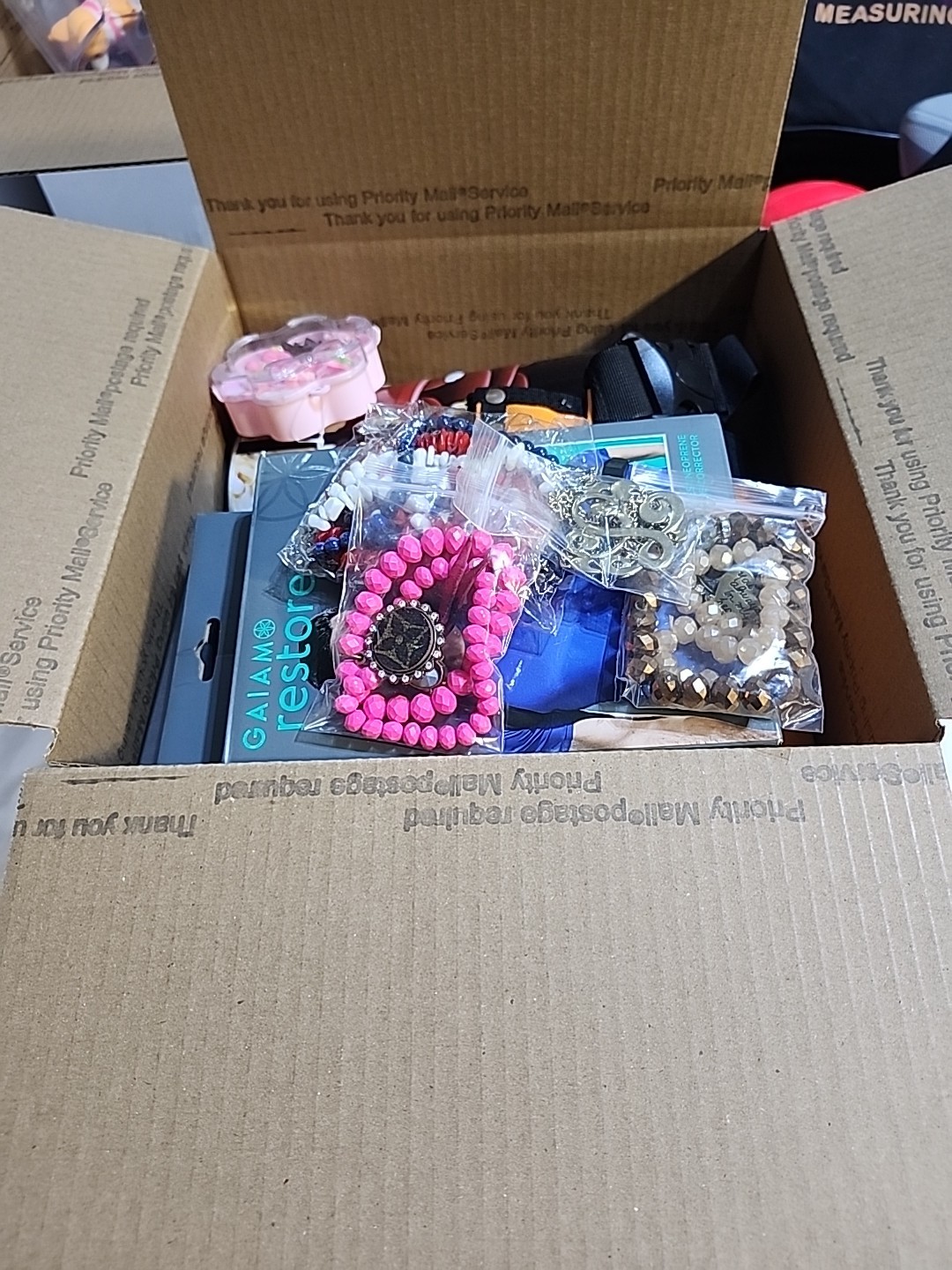 Junk Drawer Lot 1 Random Games Jewelry Movie Books ECT Not All Junk Vintage Now
