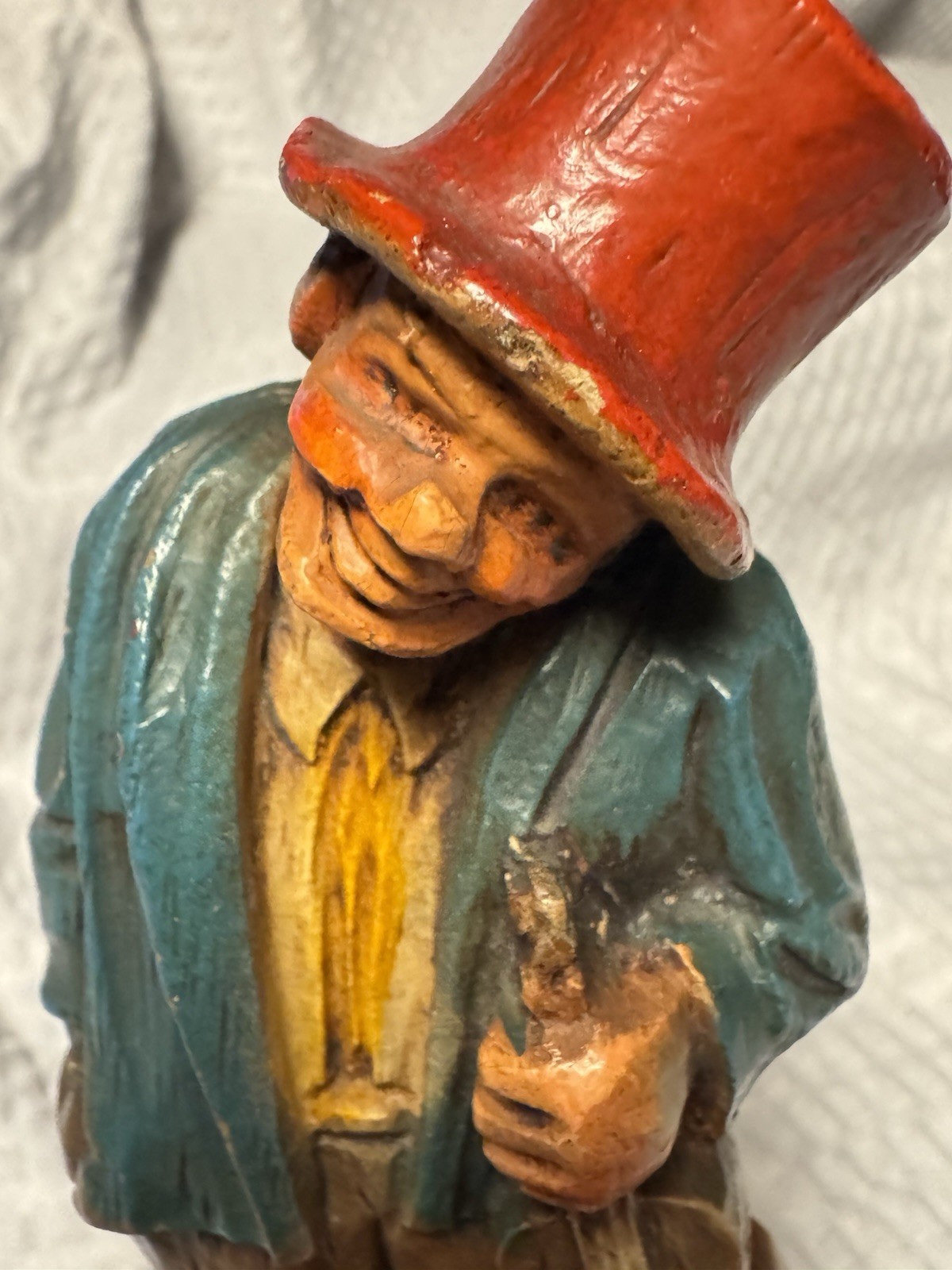 Vintage Hobo Folk Musician Violinist Figurine Collection Syroco Figurine