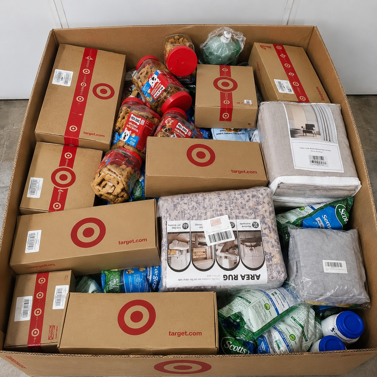 Target Home Essentials Collection with Retail Variety