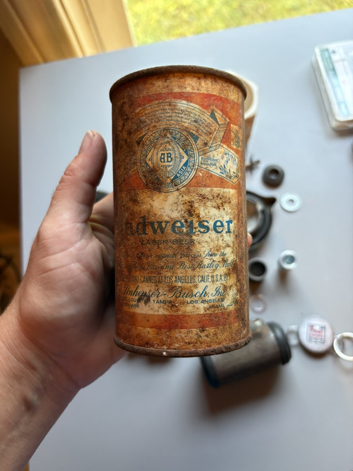 Vintage Mechanic’s Junk Drawer Lot – Garage Finds, Car Parts & Collectibles