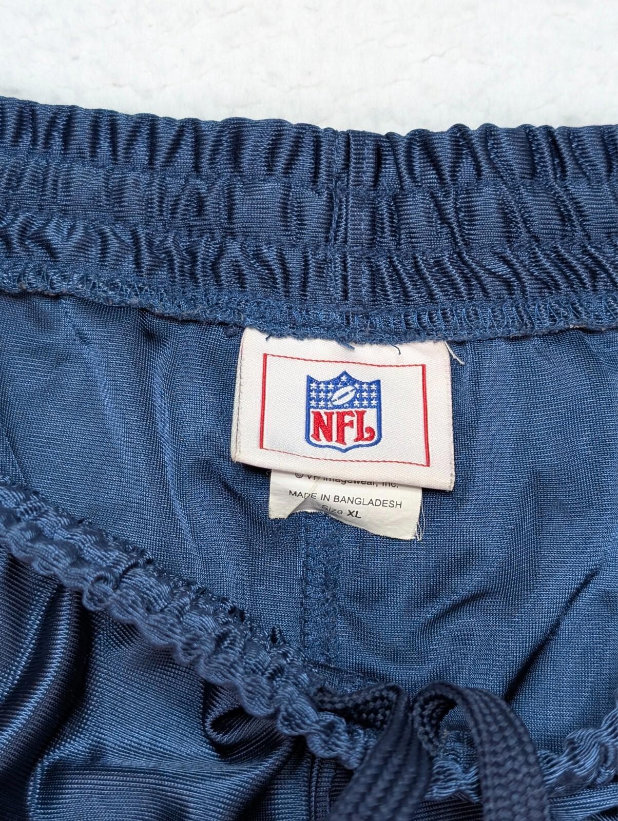 NFL New England Patriots Blue Shorts Mens XL Drawstring NFL Football Mesh