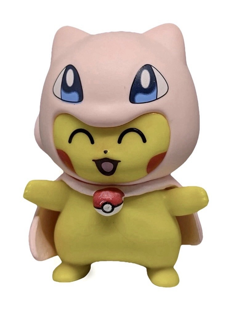 Pikachu Mew Cosplay Figure Collectible Pokemon Style Kawaii Toy New