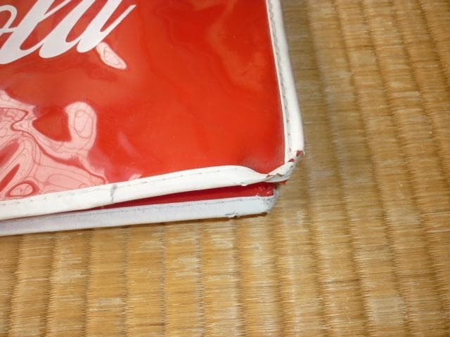 ◆Unused, not for sale 1970s ◆Coca-Cola vinyl resin tote bag