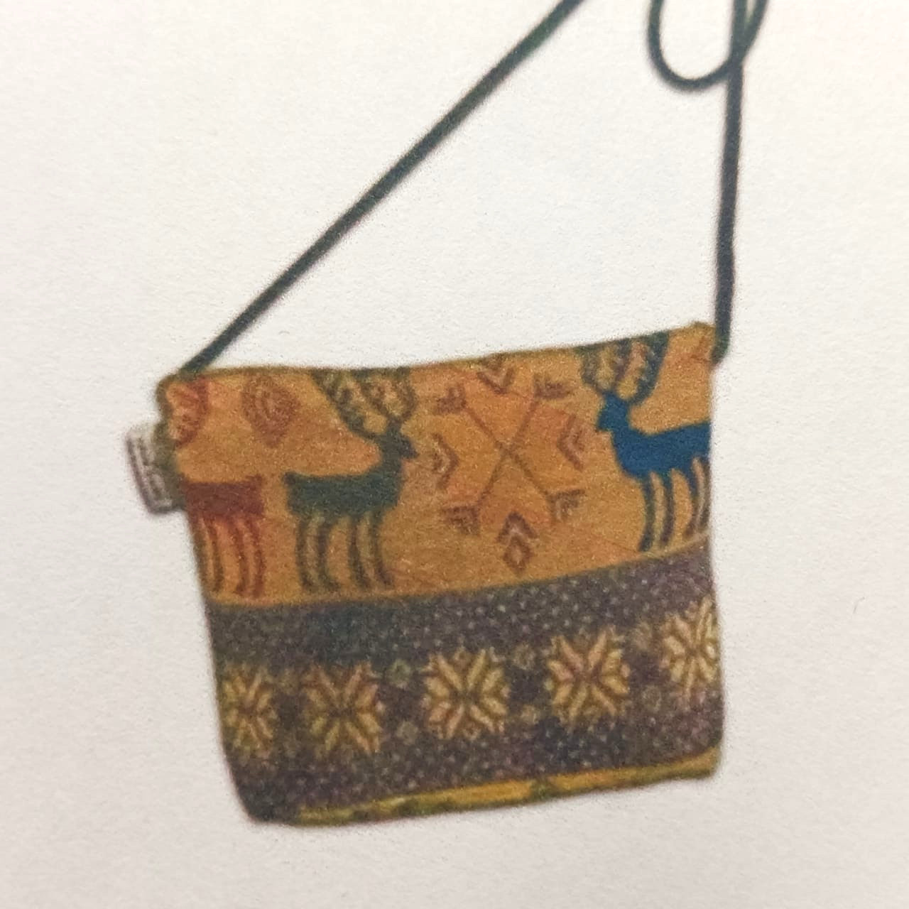 Sarawak Sling Bag Cross Body Bag Sulam Tribal Beach Casual Man Women Summer