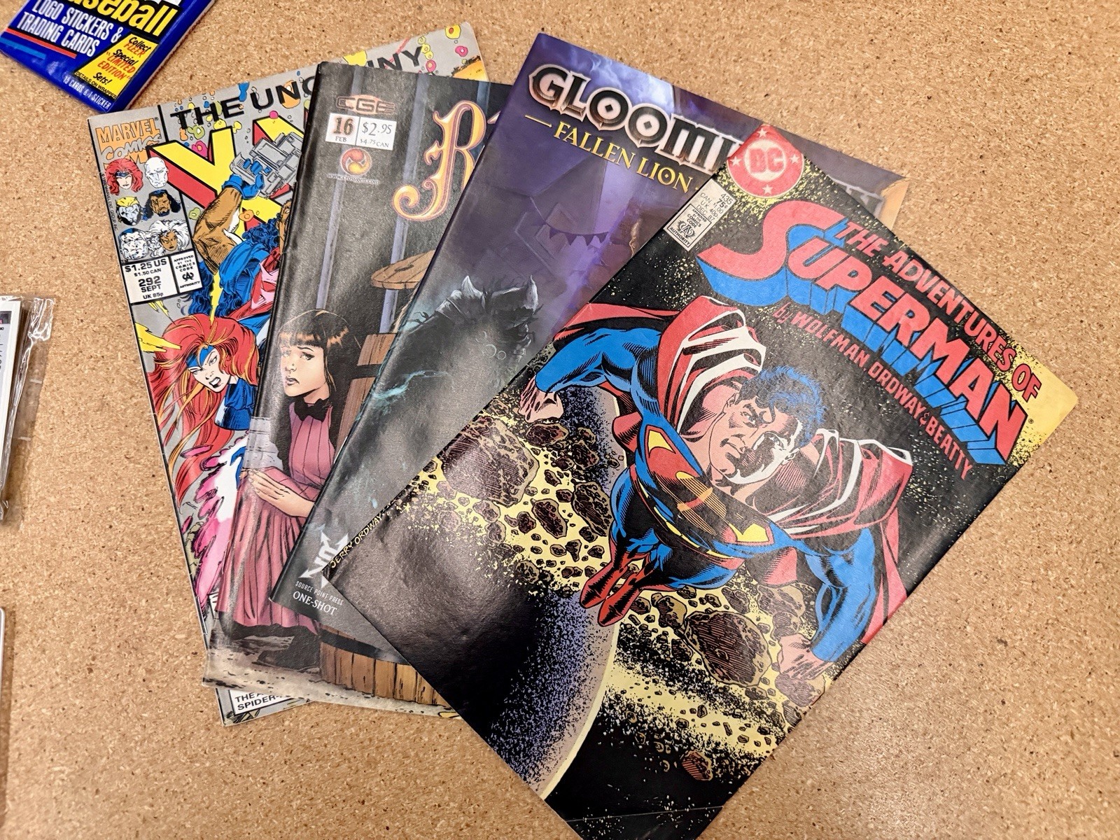 Sports Comics & Coins Collection Lot # 2 Football Hockey Baseball DC Marvel