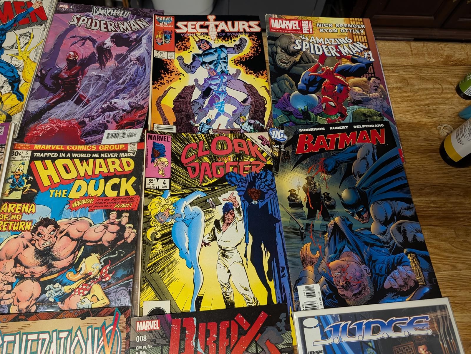14 Vintage Comic Book Collection – X-Men, Spider-Man, Howard the Duck & More