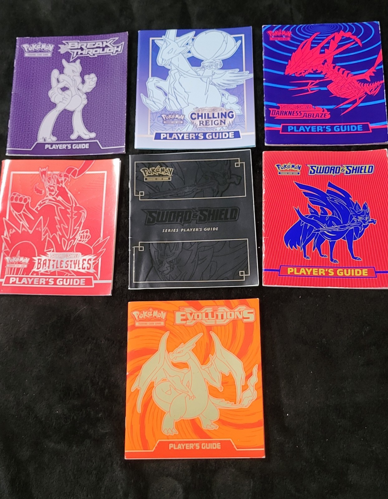 Mixed Lot Of Pokémon Card Game Manuals