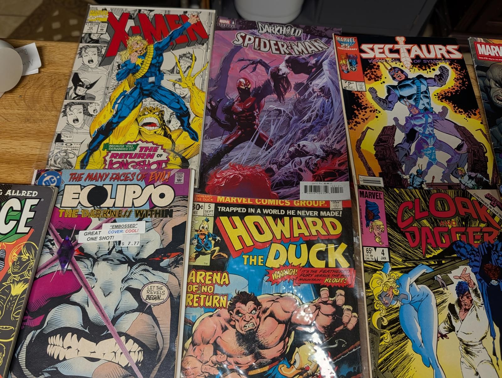 14 Vintage Comic Book Collection – X-Men, Spider-Man, Howard the Duck & More