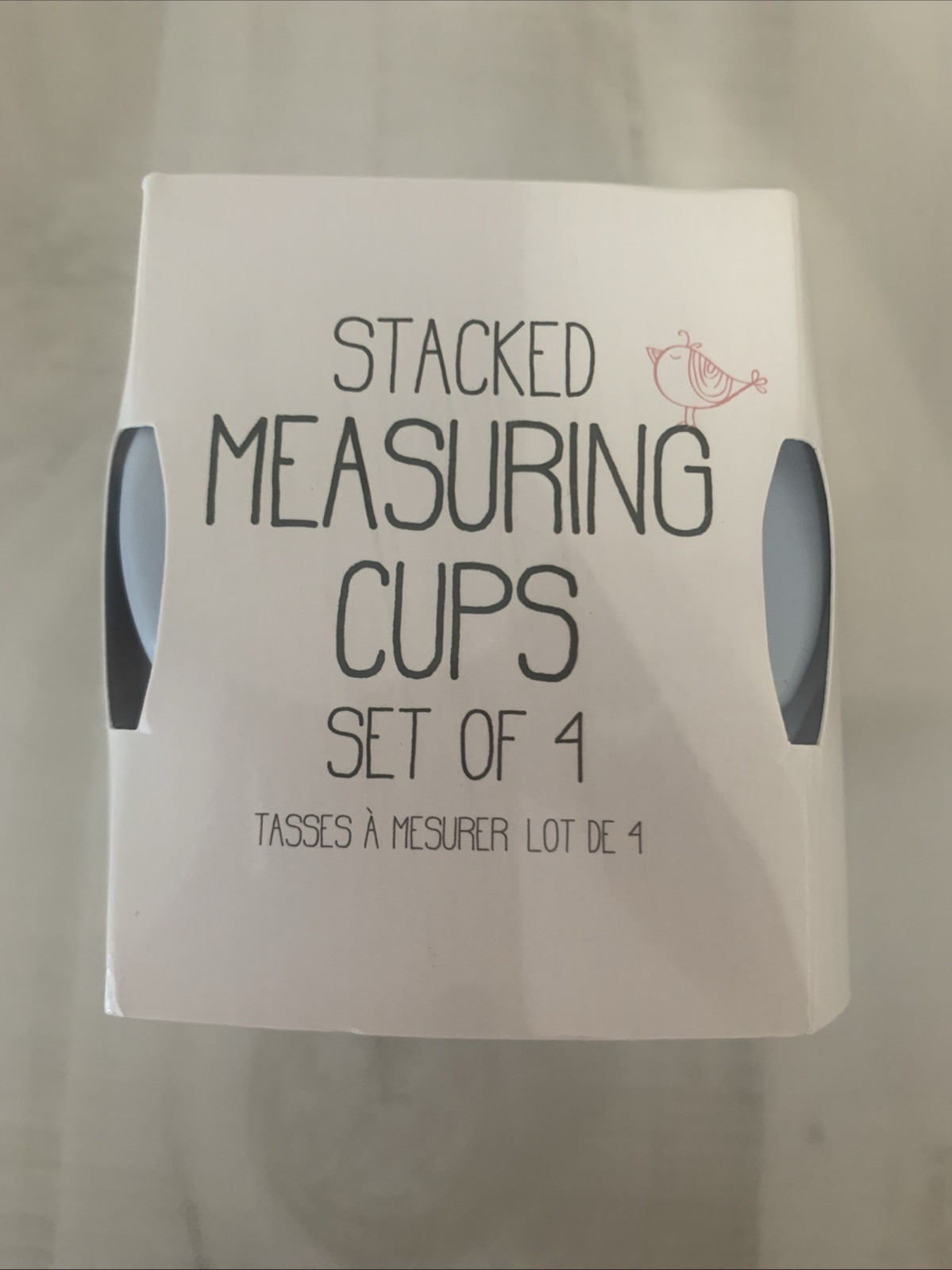 – Measure – 6.75″ X 3.5″ Ceramic Stacked Measuring Cups Love Appreciation Baking