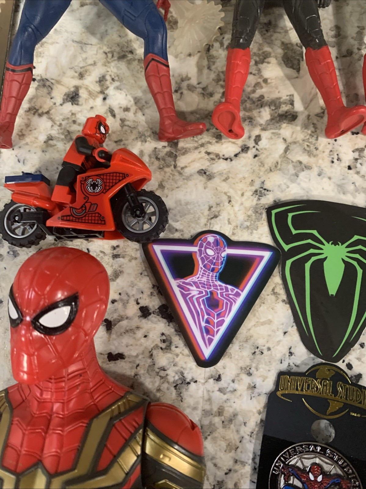 Junk Drawer Marvel Spiderman Themed Collector Items Comics Action Figures & More