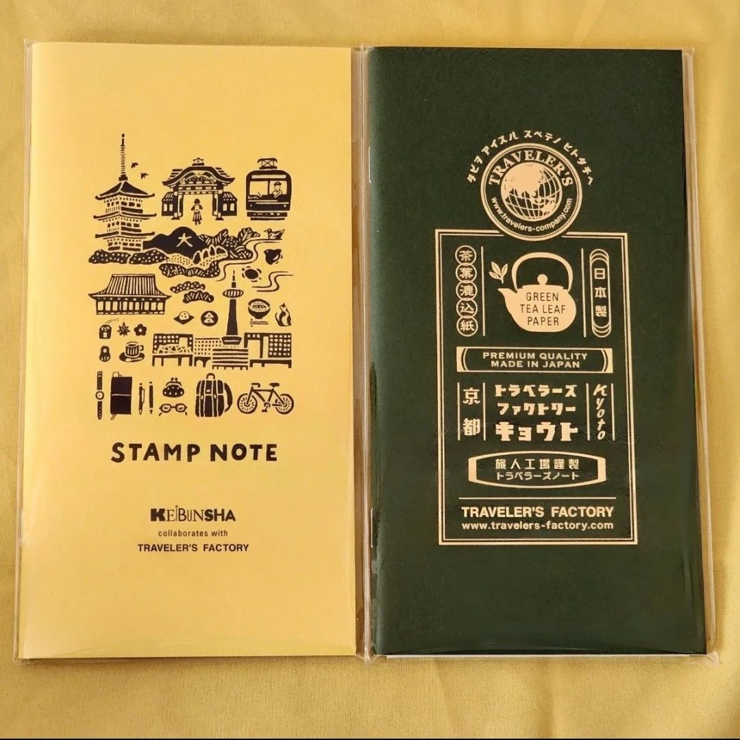 [New] Traveler’s Note Kyoto Tokyo Station Limited Refill Set TOKYO KYOTO