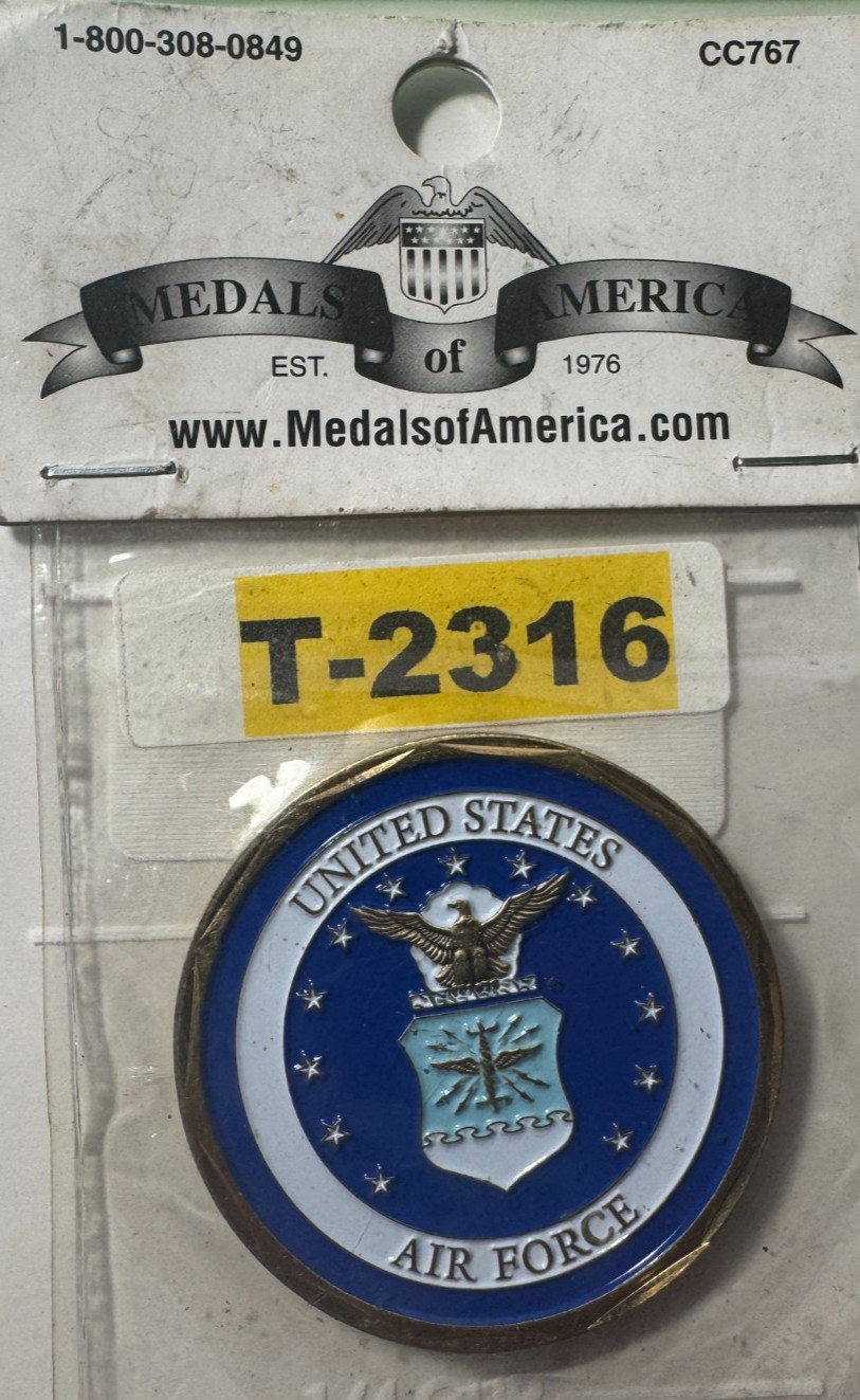 COOL BEANS BLOWOUT: United States Air Force Challenge Coin T-2316