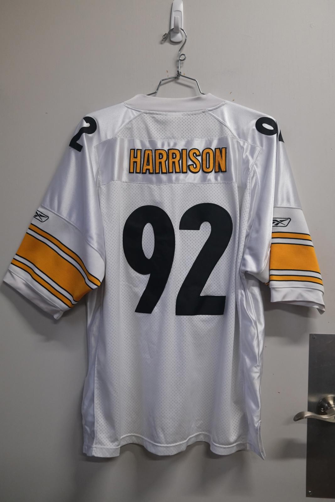 09 Reebok Pittsburgh Steeler Super Bowl 43 Harrison Jersey