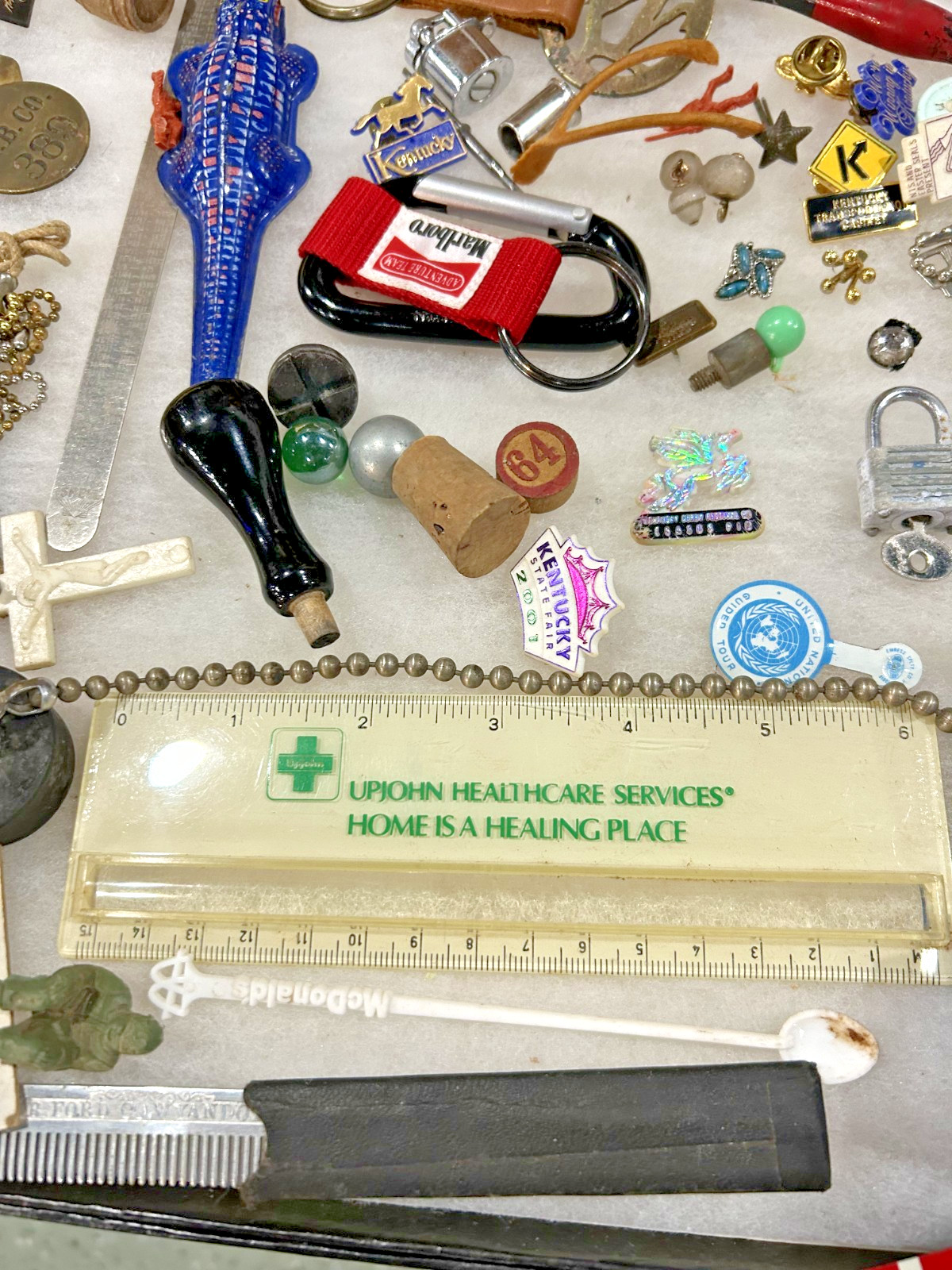 140+ estate Vintage Junk Drawer lot