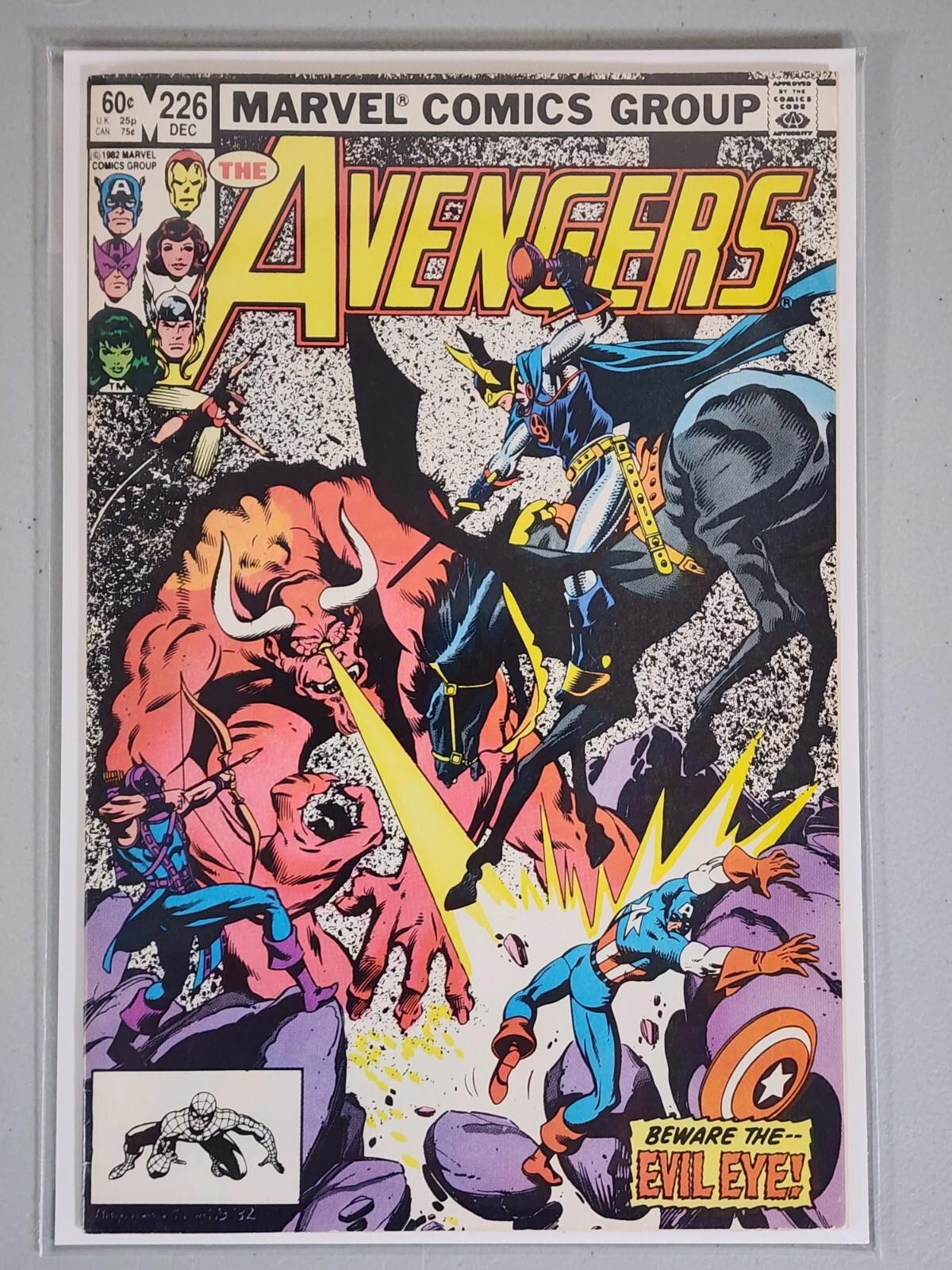 AVENGERS Vol 1 224 226 229 244 See Description Marvel 1982 lot 4
