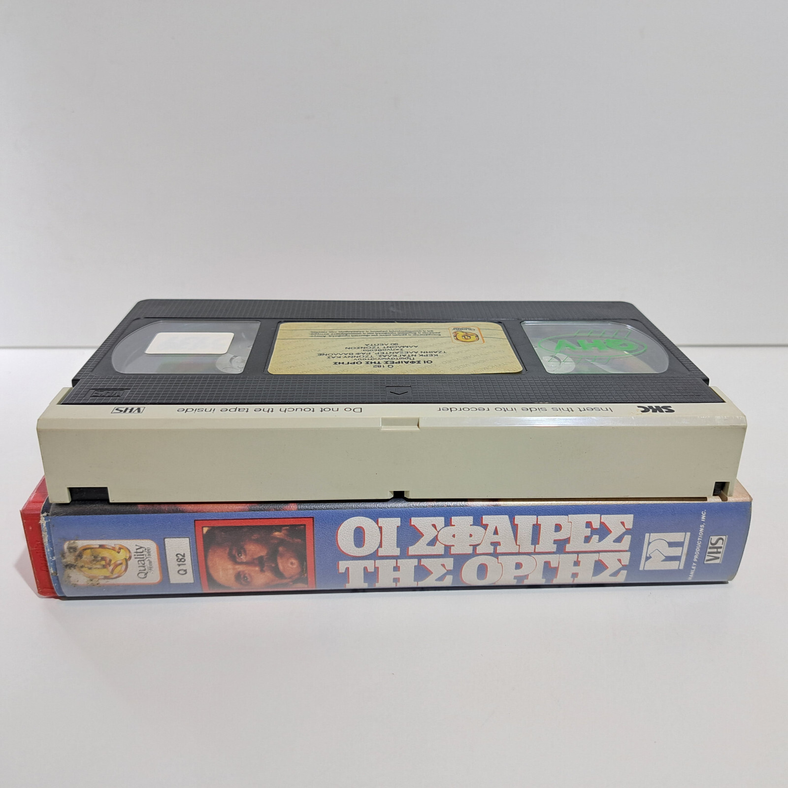 USED VHS TAPE GREEK SUBS PAL A Gunfight 1971 WESTERN Kirk Douglas, Johnny Cash