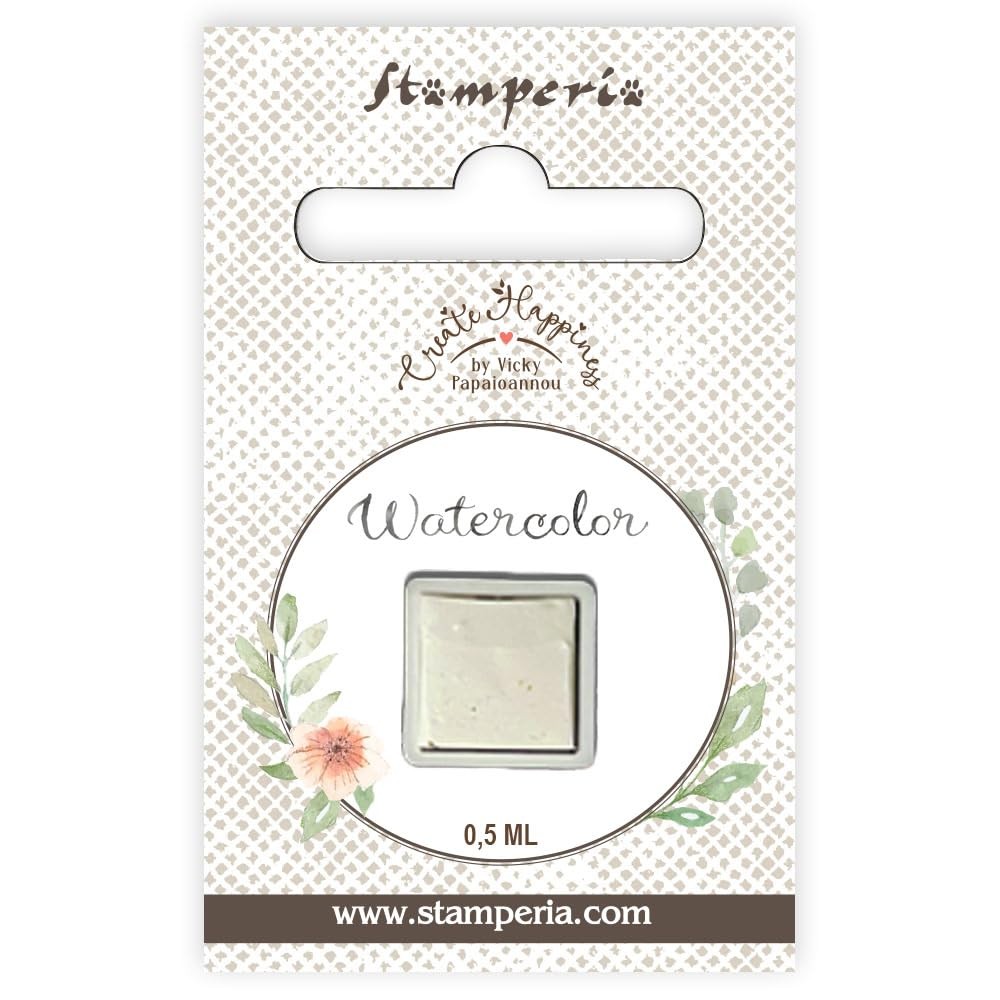 Stamperia Watercolour Refill 0 5 ml White Stamperia Mixed Materials Everyday